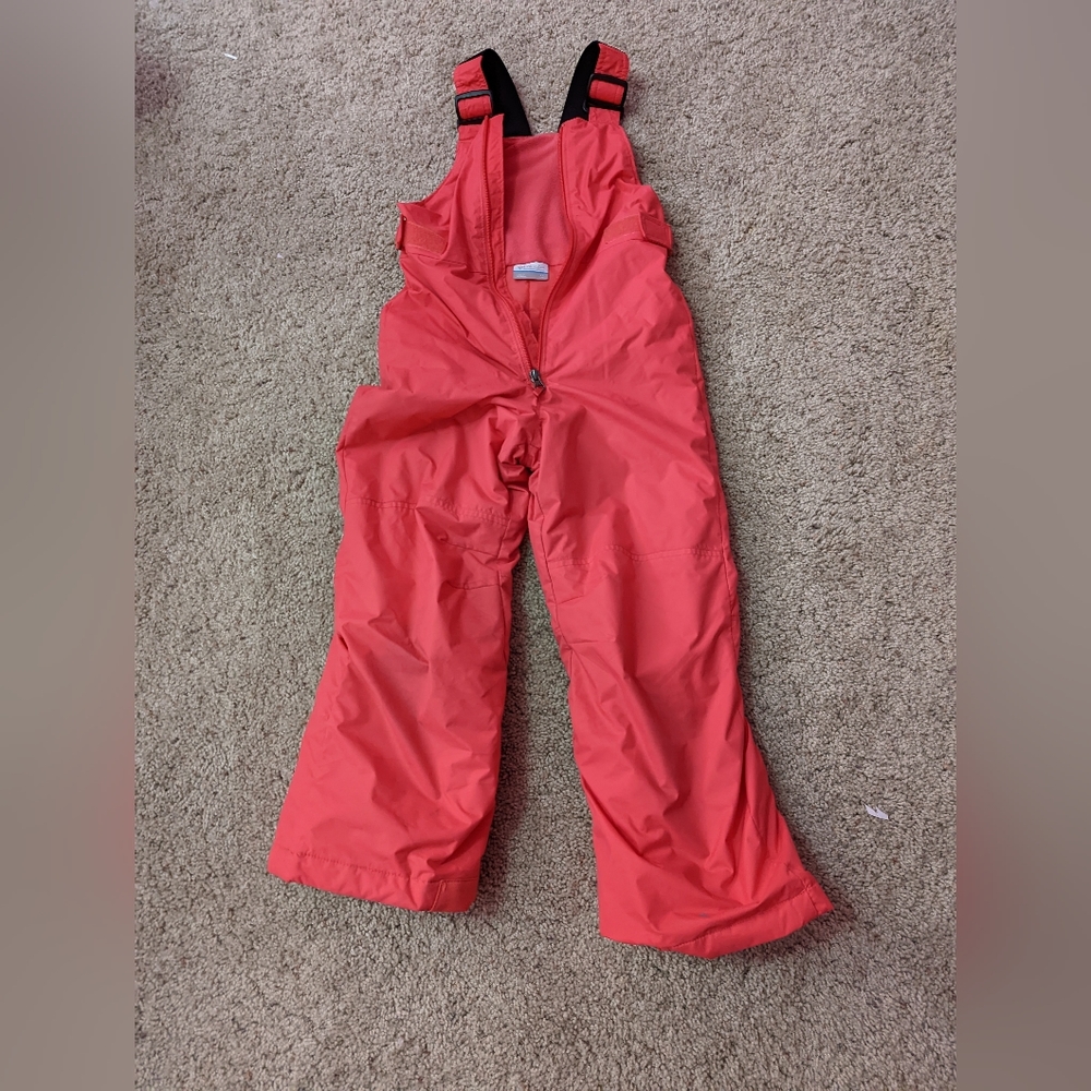 Girls' Snowslope II Bib- Hot Pink